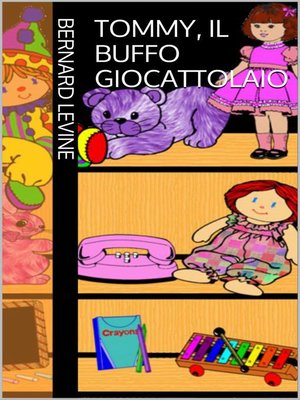 cover image of Tommy, il buffo giocattolaio